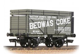 8 Plank Wagon Coke Rails 'Bedwas' Grey OO Gauge